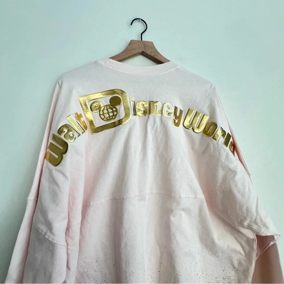 NEW 2021 Disney World Parks New Year’s Eve Champagne Pink Gold Spirit Jersey XXL - Picture 13 of 16
